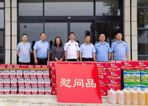 高溫酷暑送清涼 警民共建保暢通 ——集團建設部、工程技術公司、養護分公司慰問高速交警北戴河指揮中心